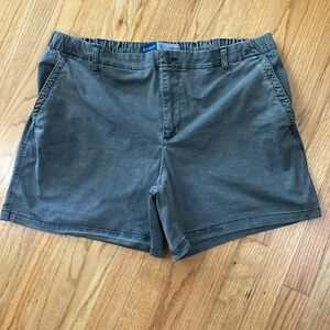 Old Navy Men's Everyday Shorts Gray Flat Front  XL